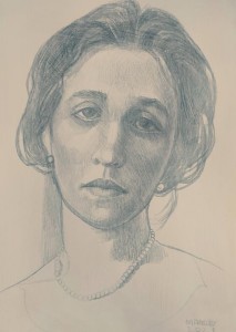gr23-66-Tamara Zambon Ada punta d'argento su carta preparata 43 x 53         
