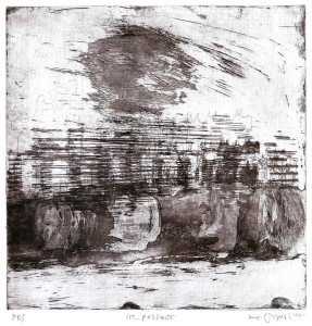 gra24-38-Massimo Ballardin Im perfect 2 laser e acquatinta su rame 30x30 cm    