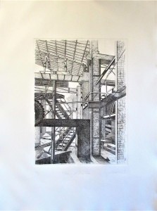 gra24-40-Mauro Squarzanti - La fabbrica dei sogni acquaforte foglio 700x500.           