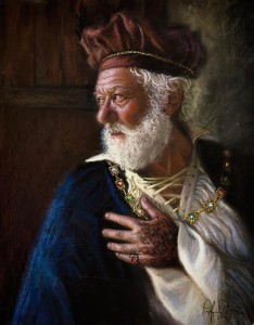 pit24-40-Giuseppe Petrone - Il dannato 62,5x49 cm pittura a pastello soft