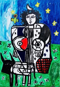 pit24-50-Leonardo Simoni Mater matuta Smalti su tela 100x80