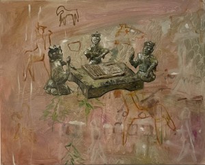 pit24-69-Sandro Cremonese - Liubo Sickness olio su tela 40 x 50