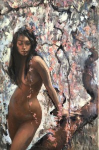 pit24-73-Sara Paravagna Kundalini olio su tela 90x60