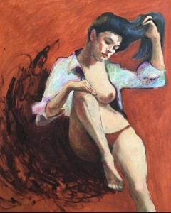 ros24-20-Sara Paravagna In sogno Pittura olio su tela 80x100  
