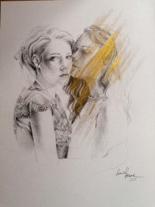 0108 Sonia Perrone - Come-estranee-tecnica-mista-su-cartoncino-24x32-0108                 