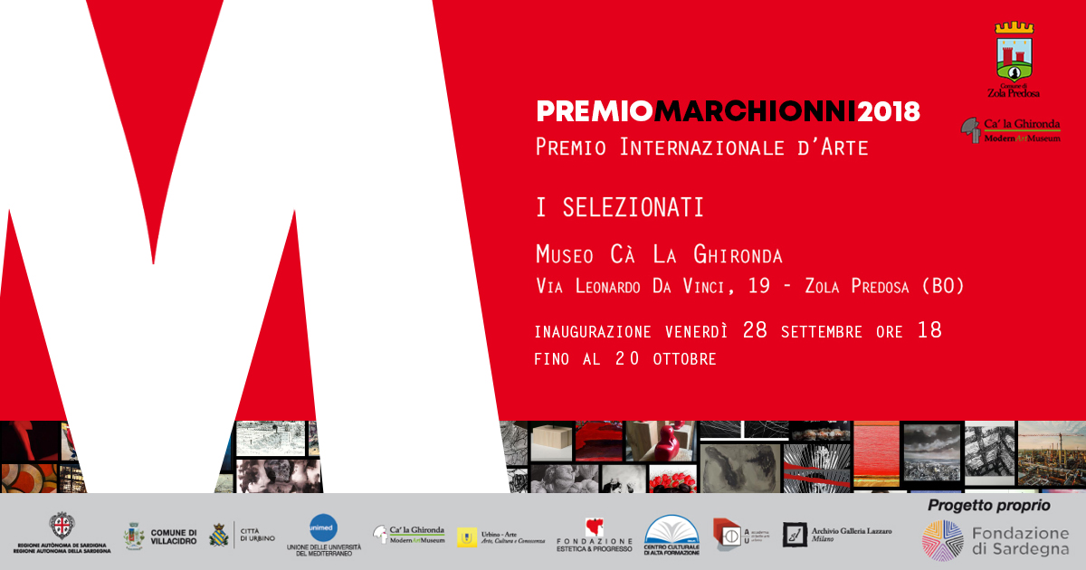 PREMIO MARCHIONNI 2018 – Concorso Internazionale d’Arte Contemporanea del Museo Magmma