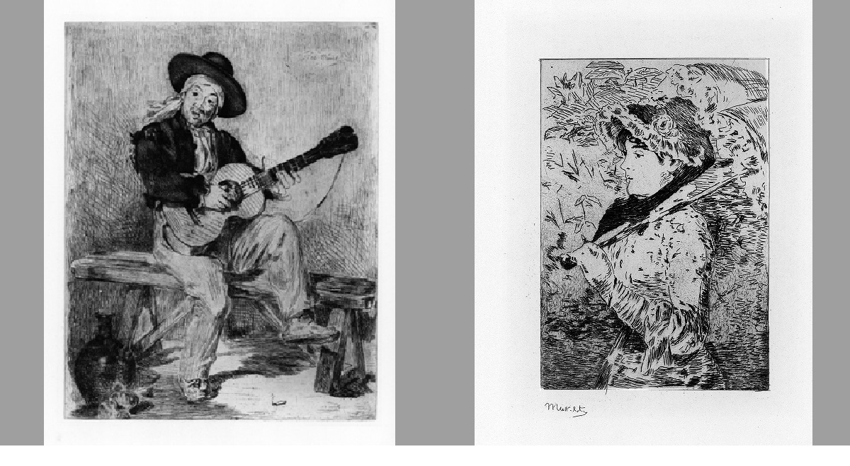 I SELEZIONATI PER LA MOSTRA CON MANET