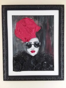0029-giuseppina dandrea Vanità-pittura-tecnica-mista-con-acrilico-su-tela-30x40