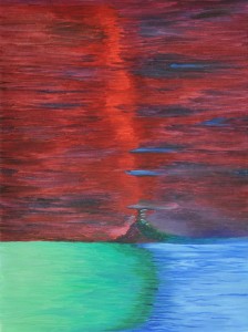 0035-liberata-mizzoni-La Via dello Spirito-olio su tela-30x40     