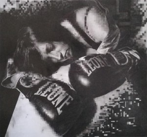 0119-Salvatore-alessi-woman Between The Interference, Grafite Su Cartoncino, 45x45 Cm
