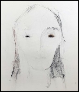 Pitt0012-Andrea-benatti-je Est Un Autre - Studies For A Metaphysical Self-portrait-tecnica Mista Su Carta-50x58-0012            