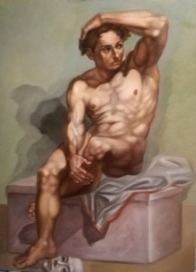 Pitt0025-Apollon-avagyan-sincerità-olio Su Tela-55x74cm-0025  