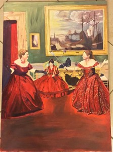 Pitt0029-Beatrice-bucella-duello-tra-dame-acrilico-e-tempera-50x70-0029  