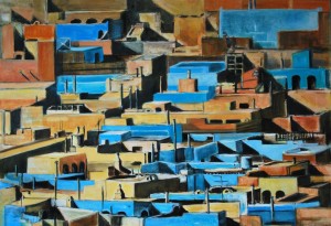 Pitt0068-Francesco-lombardo-territori-medina N.10 - Olio Su Tela - 130x90-0068  