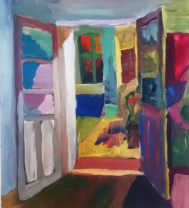 Pitt0148-Neli-stucke-door-acrylic On Canvas-70x90-0148 