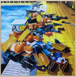 Pitt0186-Sofia-fresia-after Training-olio Su Tela-50x50 Cm-0186 