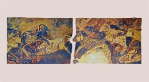 gr23-33-Ginevra Tarabusi Leggendo Coelho collografia su carta 50x100     