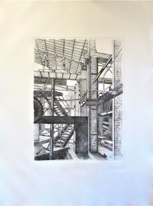 gra24-40-Mauro Squarzanti - La fabbrica dei sogni acquaforte foglio 700x500.    