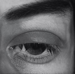 op033-claudia ingrassia Heavy Olio su tela 40 x 40 cm
