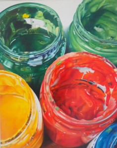 op060-francesca rizzi Contrasti Olio su tela 100 x 80