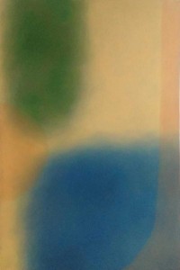 op090-lorella savarino Congiunzione acrilico e olio su tela 100 x 150 cm