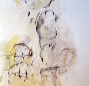 op094-marcovecchiato Studiodifigurain2sacchetemporali mista piu olio su tela 80x85