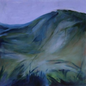 op100-marilena la mantia Non so altrove tecnica mista su pannello accaline 75x75