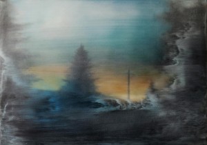 op134-SamanthaTorrisi Secifosselucesarebbebellissimo oliosutela 50x70cm 2020    