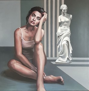 op159---Ornella-De-Rosa-DRO---Riflessioni-e-confronti-Acrilico-su-tela-80X80             