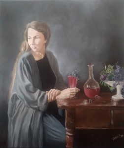 op167-piergiorgio dessì Il novello olio su tavola 60x70 collaborazione@thefreakytable          