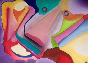 pit22062-Gabriele-Provana-L-era-dell-appariscenza-olio-su-tela-70x50