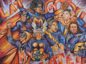 pit22076-Graciela-Estella-Pintura-Super-Boca-óleo-pastel-sobre-lienzo-Díptico-120cmx90cm