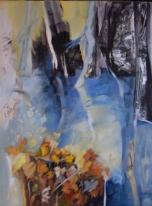 pit22111-MARIA-ANTONIETTA-ONIDA-ombre-e-luci-nel-bosco-tecnica-mista-e-collage-80x60