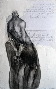 0102 Stefania Raimondi - senza-titolo-incisione-su-gesso-olio-e-carboncino-su-carta-50x64--0102-0102 