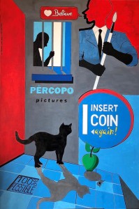 0037 Gennaro Percopo - Cat-WoMAN-dim.-120x80-cm-Tecnica-Acrilico-su-Tela-2.2020-0037    