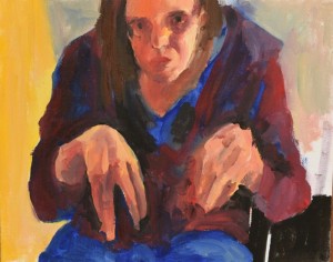 0076 Marianna Iozzino - Self-portrait-olio-su-tela-30x23-0076         