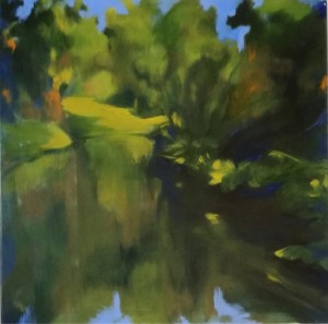 0078 - Marilena la Mantia - Ninfa-acrilico-su-tela-50X50-0078         