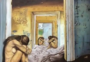 0107 Sofia Fresia - L'età-delle-scelte-olio-su-tela-90x60cm-0107                